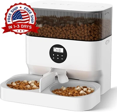 Dispensador De Comida Para Perros Gatos Automatico Accesorios Mascotas Comedero Foto 1 de 4