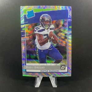 2020 Panini Optic DeeJay Dallas #195 Premium Silver Wave Prizm /199 RC Seahawks - Picture 1 of 2