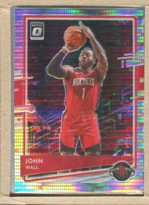 John Wall 53 2020-21 Donruss Optic Target Exclusive Pulsar Prizm — 第 1/2 张图片