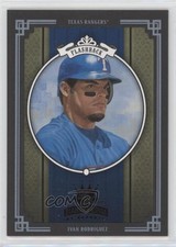 2005 Donruss Diamond Kings Black Framed /25 Ivan Rodriguez #268 HOF
