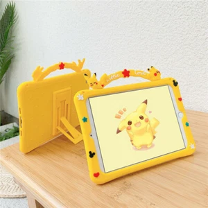 For iPad 7 8 9 10 Gen Air 2 3 4 Mini 5 6 Pro11 Kids Handle Stand Cute Case Cover - Picture 1 of 18