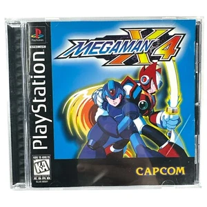 Mega Man X4 PlayStation 1 PS1 Complete - Picture 1 of 3