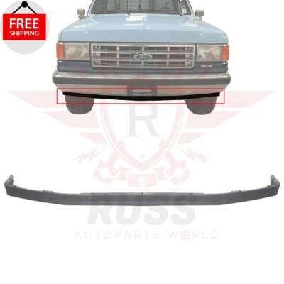 New Front Bumper Lower Valance Air Deflector Fits 1987-1991 FORD F-150 FO1093101 Foto 1 de 4