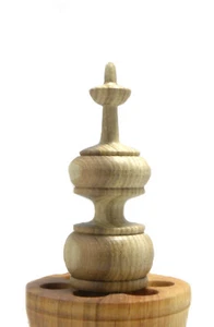 Wooden clock finials for Ansonia model Parisian - Picture 1 of 26