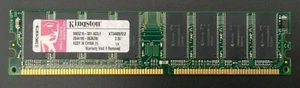 Kingston 512 MB RAM PC2100 DDR-266 MHz sin ECC sin búfer CL2,5 184 pines DIMM 2,5 V - Imagen 1 de 5