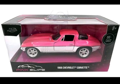 Chevrolet Corvette Jada 1966 66 rosa/blanco (1:32) Foto 1 de 4