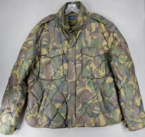 Polo Ralph Lauren Camouflage Daunenjacke XXL Military Mantel Winter Puffer Field - Bild 1 von 6