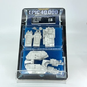Epic Space Marine Land Raider's - Blister - Epic Warhammer 40K GW Metal C7321 - Picture 1 of 3