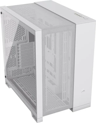CORSAIR 6500D AIRFLOW Mid-Tower ATX Dual Chamber PC Case CC-9011260-WW – White - Image 1 of 4
