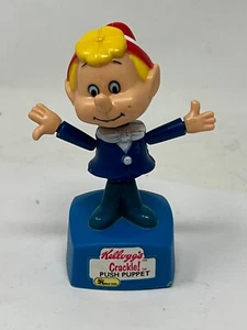 1984 Kellogg's Push Puppet Crackle  by Talbot Toys - Picture 1 of 6
