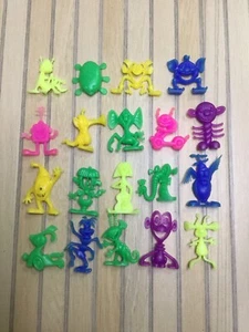 VINTAGE CEREAL PREMIUM 19 FIGURE ASTRO NITS KELLOGGS R&L MEXICO NABISCO TINYKINS - Picture 1 of 8