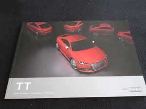 2016 Audi TT Coupe & Roadster, TTS Brochure Large US Sales Catalog - Picture 1 of 6