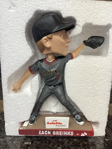 Zack Greinke Arizona Diamondbacks MLB Bobblehead Pitcher New  In Box Baseball Cover