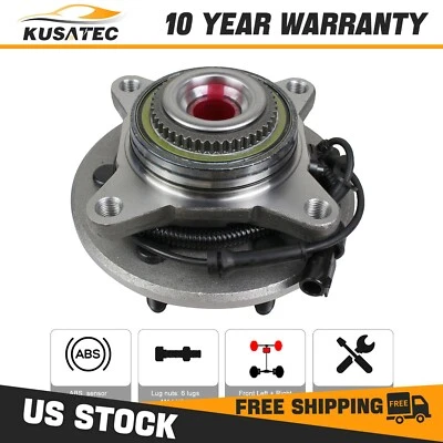 4WD Front Wheel bearing Hub Assembly for 4x4 Ford F-150 2004 2005 6 Lug w/ABS - Image 1 of 4