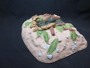 Classic Toy Soldiers Chi Ha Position w/ Chi Ha Tank (painted) (54mm) hard foam - Picture 1 of 6
