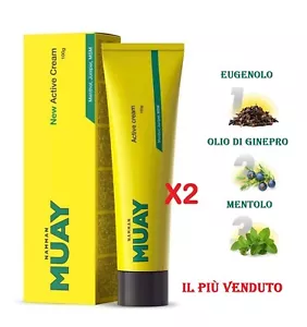 2X Crema Namman Muay ORIGINALE 100 gr Analgesica ACTIVE CREAM NUOVA FORMULA - Foto 1 di 1