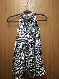 Diane von Furstenberg Top blau Gr. P 100% Seide TOP ZUSTAND  - Bild 1 von 9