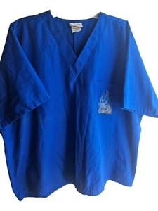 Duke University Blue Devils Scrub Top Adult XL  - Picture 1 of 4