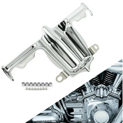 Cubierta de acento de bloque de elevación/tapón cromado para motores Harley 1999-2017 de doble leva Foto 1 de 4