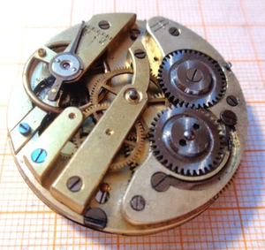 Antikes Zylinder Taschenuhr Werk defekt Unruhe OK D=40,5 mm CLZ2 - Bild 1 von 2