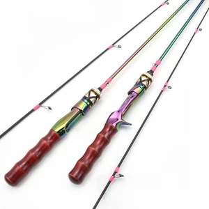 Fishing Rods Carbon Fiber Casting 1.68m 1.8m Portable Poles Travel Spinning Rod - Picture 1 of 47