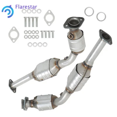 For Ford Crown Victoria 1996-2002 4.6L Pair of Catalytic Converters 14531/ 14532 - Image 1 of 4
