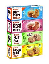 Weleet Assorted Pack Of Multi Grain,Millet,Ragi & Banana Millet Digestive Cookie