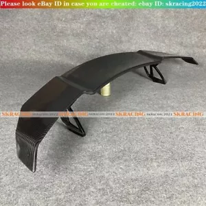 FOR 14-20 AUDI A3 S3 RS3 8V SEDAN ABS CARBON FIBER LOOK DUCKBILL TRUNK SPOILER - Imagen 1 de 13