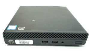 HP 260 G3 DM Mini PC Computer, Intel Core i3-7130U 2.70GHz, 4GB RAM - Picture 1 of 7