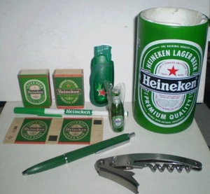 HEINEKEN -Opener, pens, matches, key ring, lighter, stubby holder -HEINEKEN - Picture 1 of 1