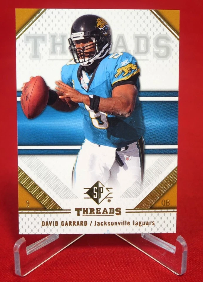 David Garrard Threads Football Card NFL 2009 Upper Deck #25 Mint - Image 1 of 1