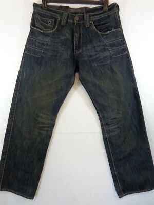Pantalones de mezclilla Jordan Craig para hombre 36 X 30 azules vintage nuevos con etiquetas Foto 1 de 4