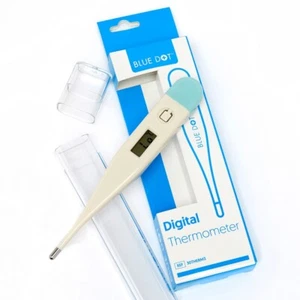 Blue Dot Digital Thermometer - Break-resistant and child-safe - Picture 1 of 4