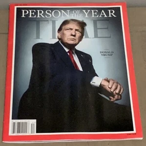 DONALD TRUMP Person Of The Year NO LABEL - TIME MAGAZINE - December 30, 2024 - Picture 1 of 1