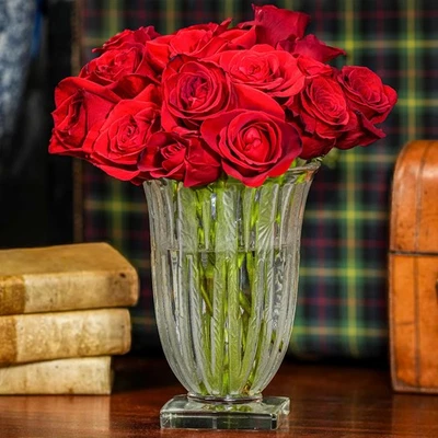 Exquisito florero francés antiguo estilo Art Deco decoración del hogar Foto 1 de 4