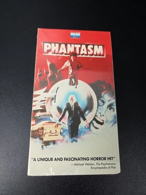 Phantasm VHS 1984 Nelson/Embassy Release SEALED/ Brand NEW EX Grail RARE  - Image 1 of 4