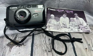 Vintage Canon Sure Shot TELEmax Point & Shoot 35mm Film Camera 38/70mm Lens - Picture 1 of 22