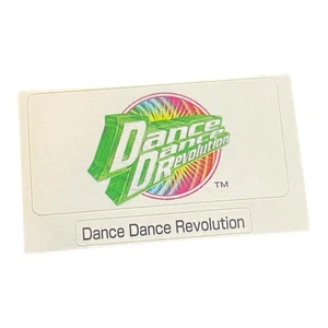 Sony PlayStation 1 PS1 Dance Dance Revolution Konami DDR Memory Card Sticker - Bild 1 von 1