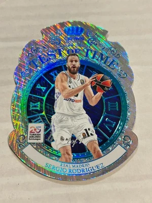 2024-25 CROWN ROYALE EUROLEAGUE SERGIO RODRIGUEZ 1/1 TEST OF TIME PLATINUM D1 - Image 1 of 2