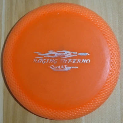 Quest AT Raging Inferno (Orange, 172g) - Disc Golf Distance Driver / No Ink - Image 1 of 4