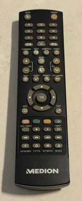 Original Medion Fernbedienung 50040121 Remote Control Unit Sat Receiver - Bild 1 von 4