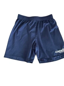 Capelli Stickerei Logo Sport Training Shorts Kinder Jungen Navy Blau Fußball Gr. XS - Bild 1 von 9