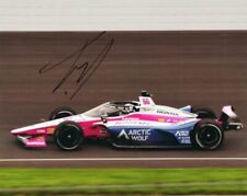 Tom Blomqvist autographed 2024 IndyCar Indy 500 practice 8x10 photo