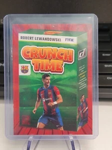 2023-24 Donruss #10 Robert Lewandowski Red Crunch Time - Picture 1 of 2
