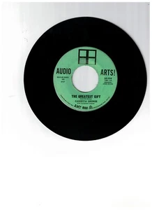 Cassietta George CHRISTMAS45 (Audio Arts! 60,004) The Greatest Gift/Silent Night - Picture 1 of 1