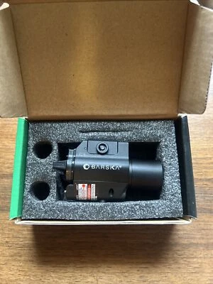 Barska Green Laser with 200 Lumen Flashlight Combo, AU12716 - Image 1 of 4