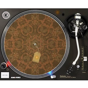 Dark Star Kork Slipmat Plattenspieler 12" für DJ Vinyl LP Audiophile - Bild 1 von 1