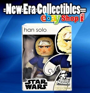Star Wars Mighty Muggs Mini Vinyl Figure Han Solo 2008 LucasFilm Hasbro - Picture 1 of 2