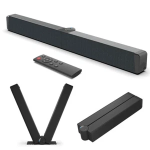 Foldable TV Bluetooth Soundbar Speaker Stereo Subwoofer Surround Sound Sound Bar - Picture 1 of 19