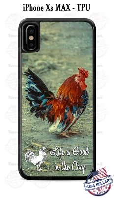 ROOSTER HAHN IN THE  COOP CUSTOMIZE PHONE CASE COVER FITS iPHONE SAMSUNG LG etc - Image 1 of 4